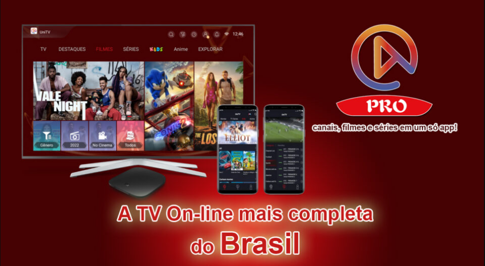 Recarga UniTV Oficial - App em múltiplos dispositivos